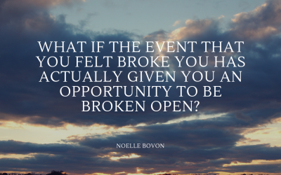 The Difference Between Being Broken & Being Broken Open